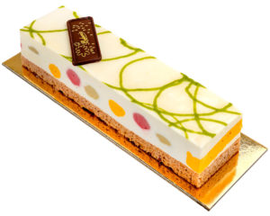 Tarta de queso con fruta. Pastelería Belaria en Valladolid